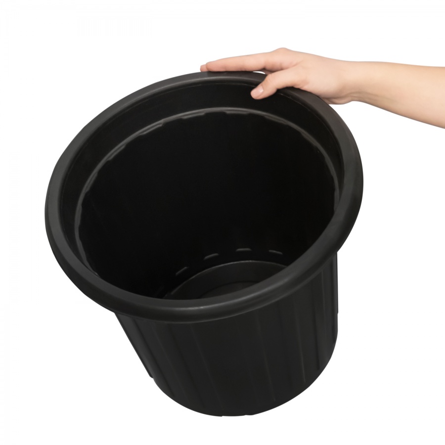 Pot-tub for the colors black (d375)