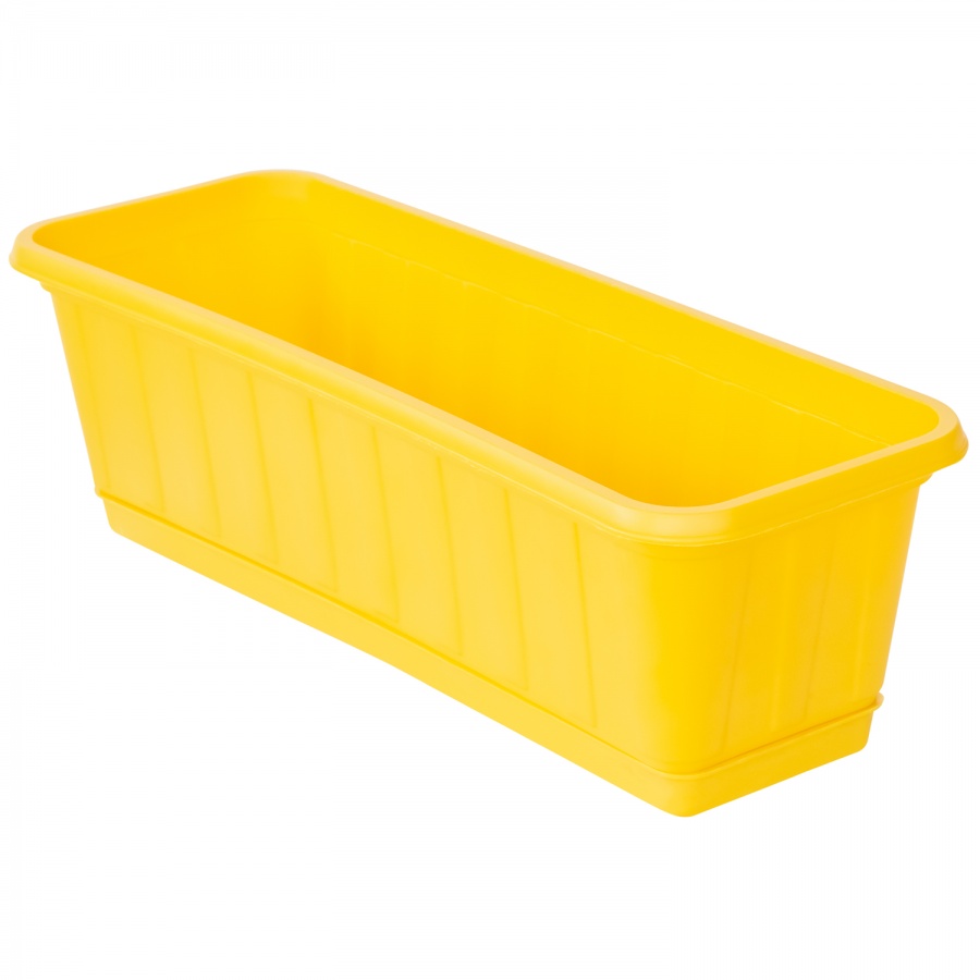 Rectangular pot with stand (53 sm)