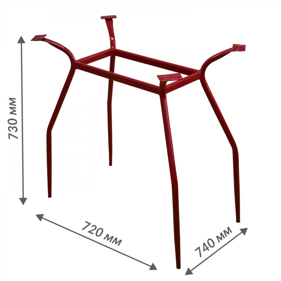 Каркас стола S-образный (800х600)