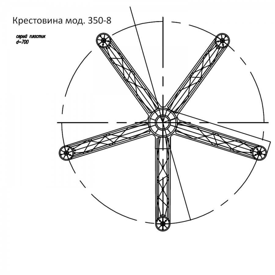 Крестовина 350-8