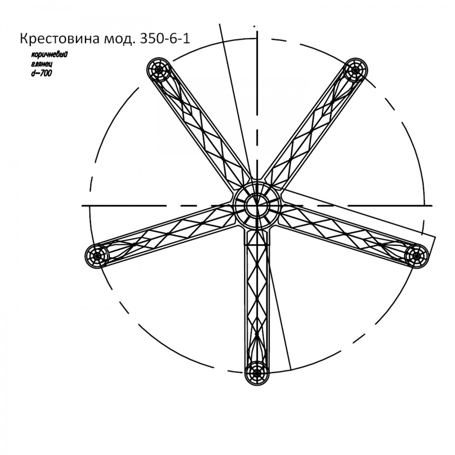 Крестовина 350-6-1